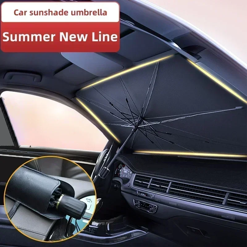 Car Windshield Sunshade Foldab - Car Sunshade Windshield Umbrella Foldable recension och pris