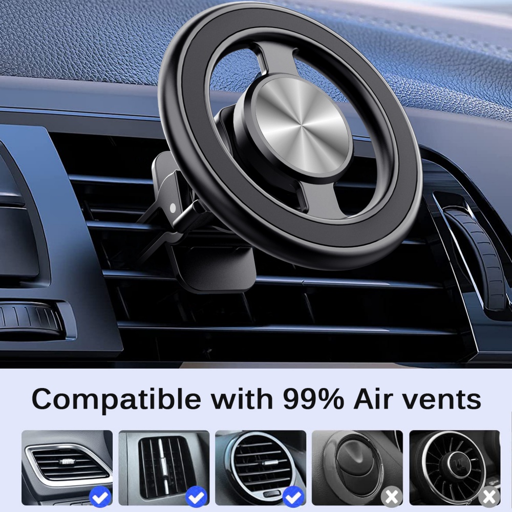 Magnetic Car Phone Holder Mini - Magnetic Phone Holder For Car Vent recension och pris