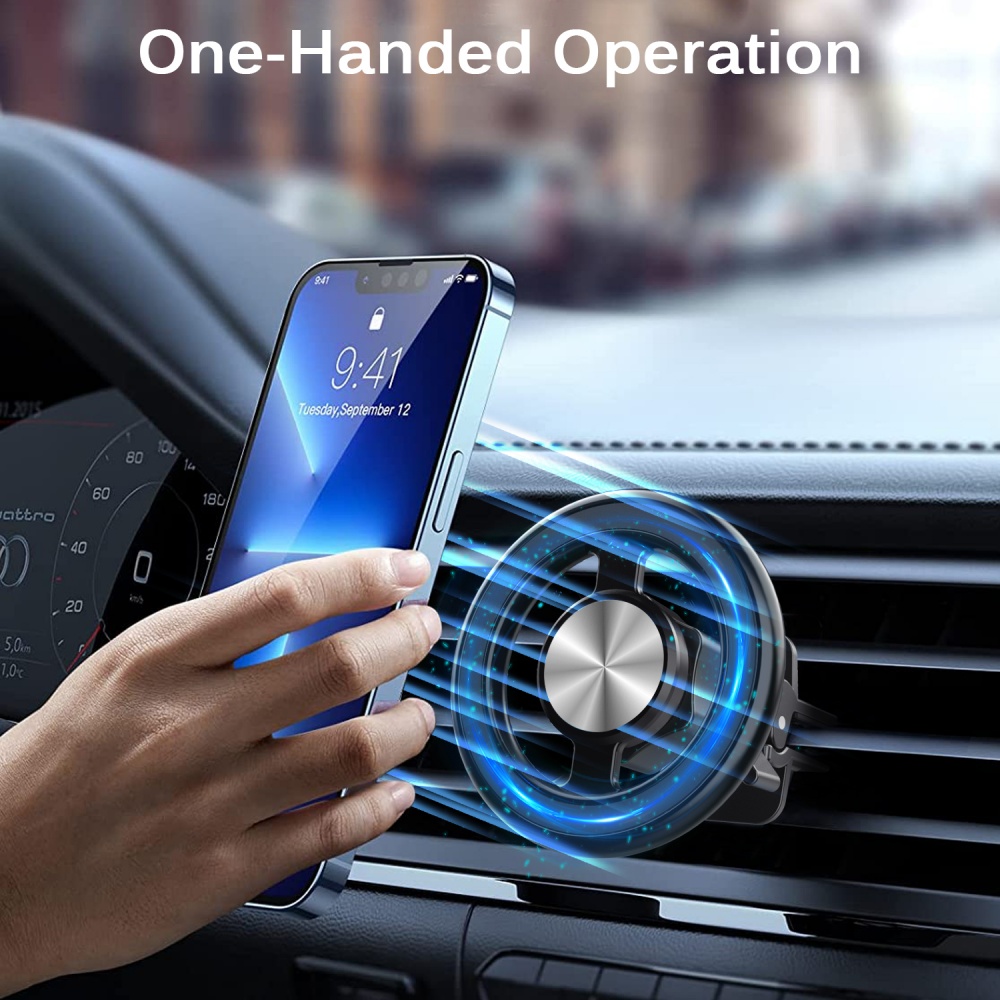Magnetic Car Phone Holder Mini - Magnetic Phone Holder For Car Vent recension och pris