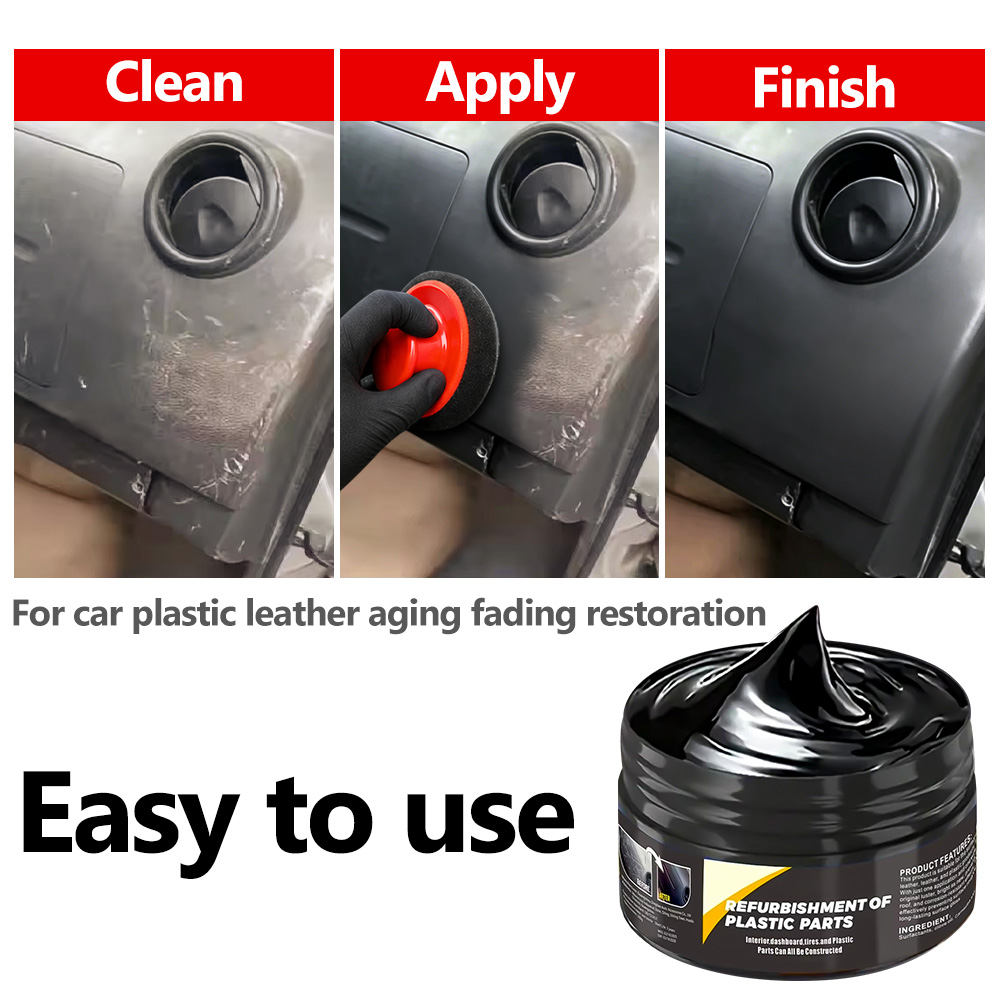 B1257 Car Interior Plastic Lea - Car Scratch Repair Polishing Wax Paste recension och pris